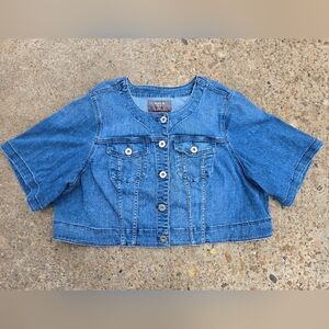 Torrid denim jean top size 3